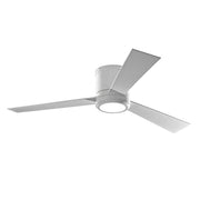 Generation Clarity 52" Ceiling Fan with LED Light Kit - Matte White with Matte White Blades