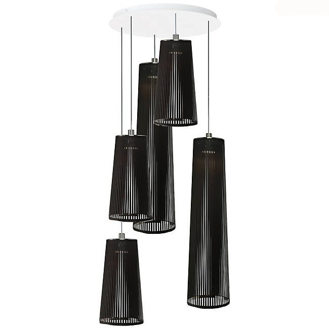 Pablo Designs Solis Mixed 5-lt Chandelier