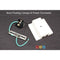 Nora NTL-151 Line Voltage R30 Flat Back Cylinder Track Kit