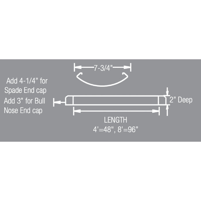 Oracle ASI1-LED 4-ft Architectural LED Suspended Linear Direct System