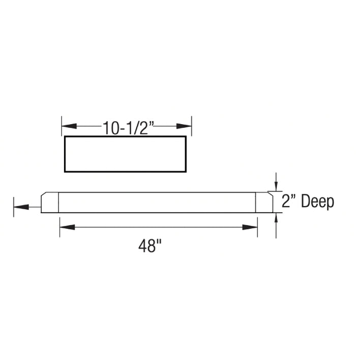 Oracle ASI4-LED 4-ft Architectural LED Suspended Linear Direct/Indirect System