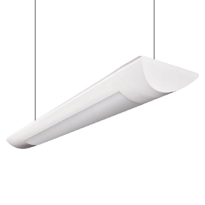 Oracle ASI6-LED 8' Architectural LED Suspended Linear Direct/Indirect Frosted Lens System