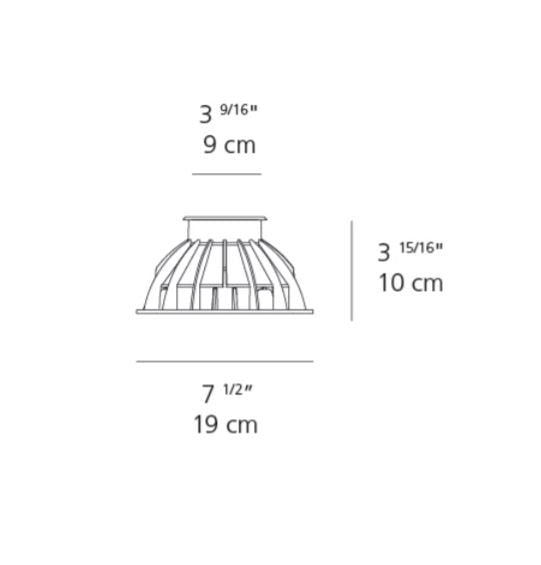 Artemide Ego 90 Driver-Over Square LED Recessed Outdoor