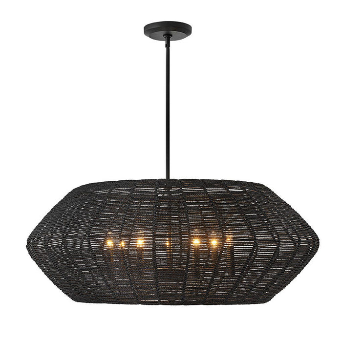 Hinkley 40385 Luca 7-lt 38" LED Large Convertible Drum Pendant