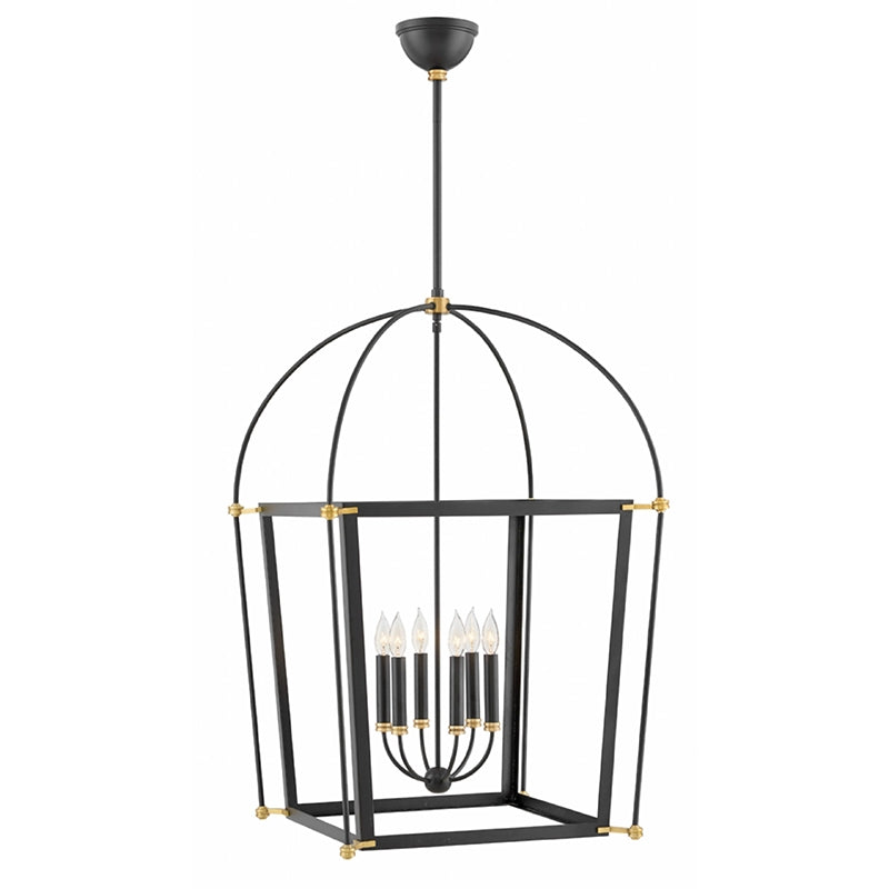 Hinkley 4056 Selby 6-lt 25" LED Large Chandelier