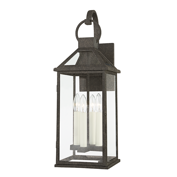 Troy B2743 Sanders 4-lt 24" Tall Outdoor Wall Sconce