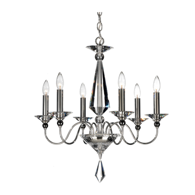 Schonbek 9676 Jasmine 6-lt 23" Chandelier