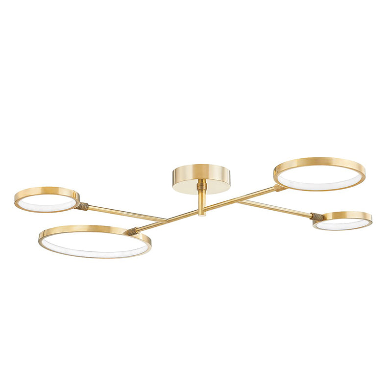 Hudson Valley 4104 Saturn 43" LED Flush Mount