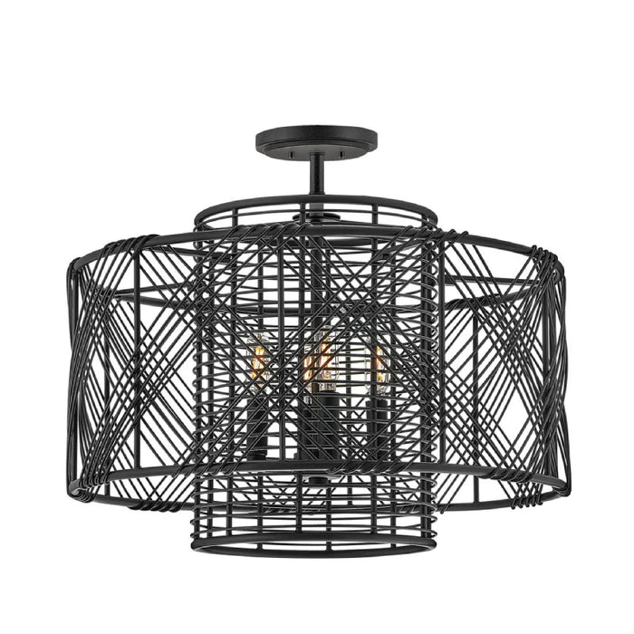 Hinkley 41063 Nikko 4-lt 20" LED Convertible Pendant