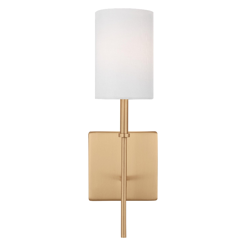Sea Gull 4109301 Foxdale 1-lt 15" Tall Bath Sconce