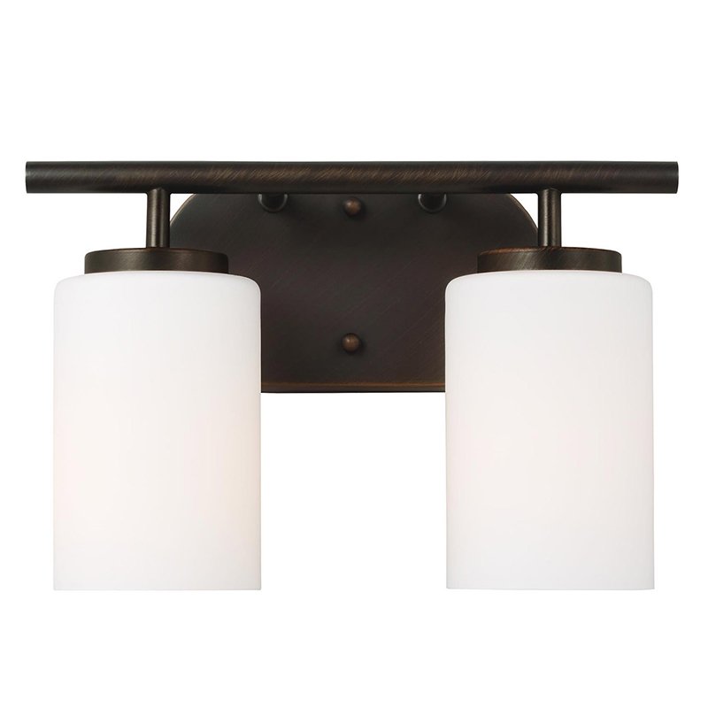 41161EN3 Oslo 2-lt 12.5" LED Wall / Bath Sconce