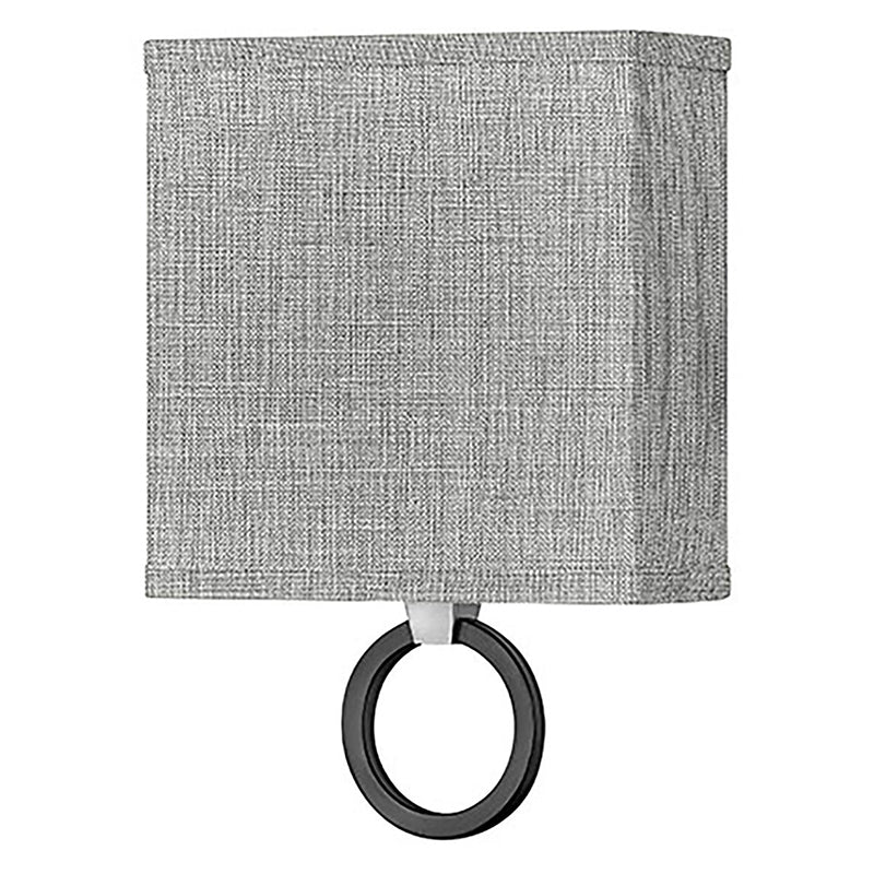 Hinkley 41201 Link Heathered Gray 1-lt 12" Tall LED Wall Sconce