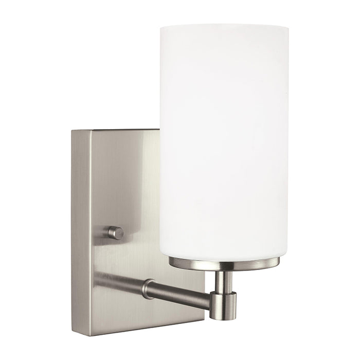 Sea Gull 4124601 Alturas 1-lt 9" Tall Bath Sconce