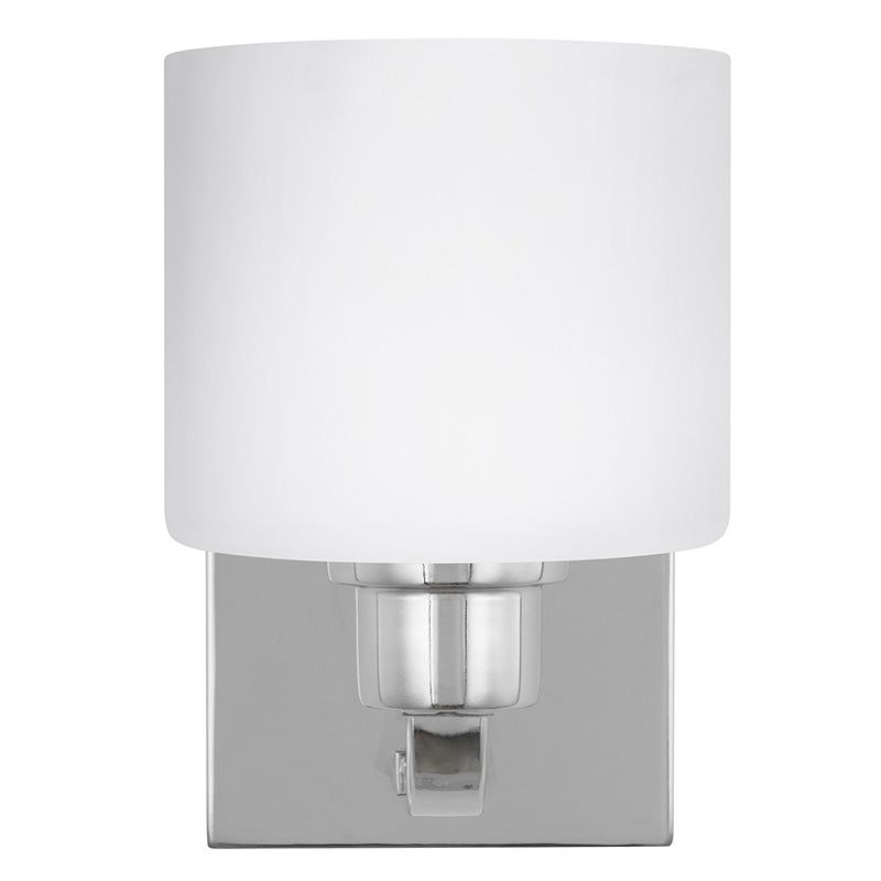 Generation 4128801 Canfield 1-lt 8" Tall Wall / Bath Sconce