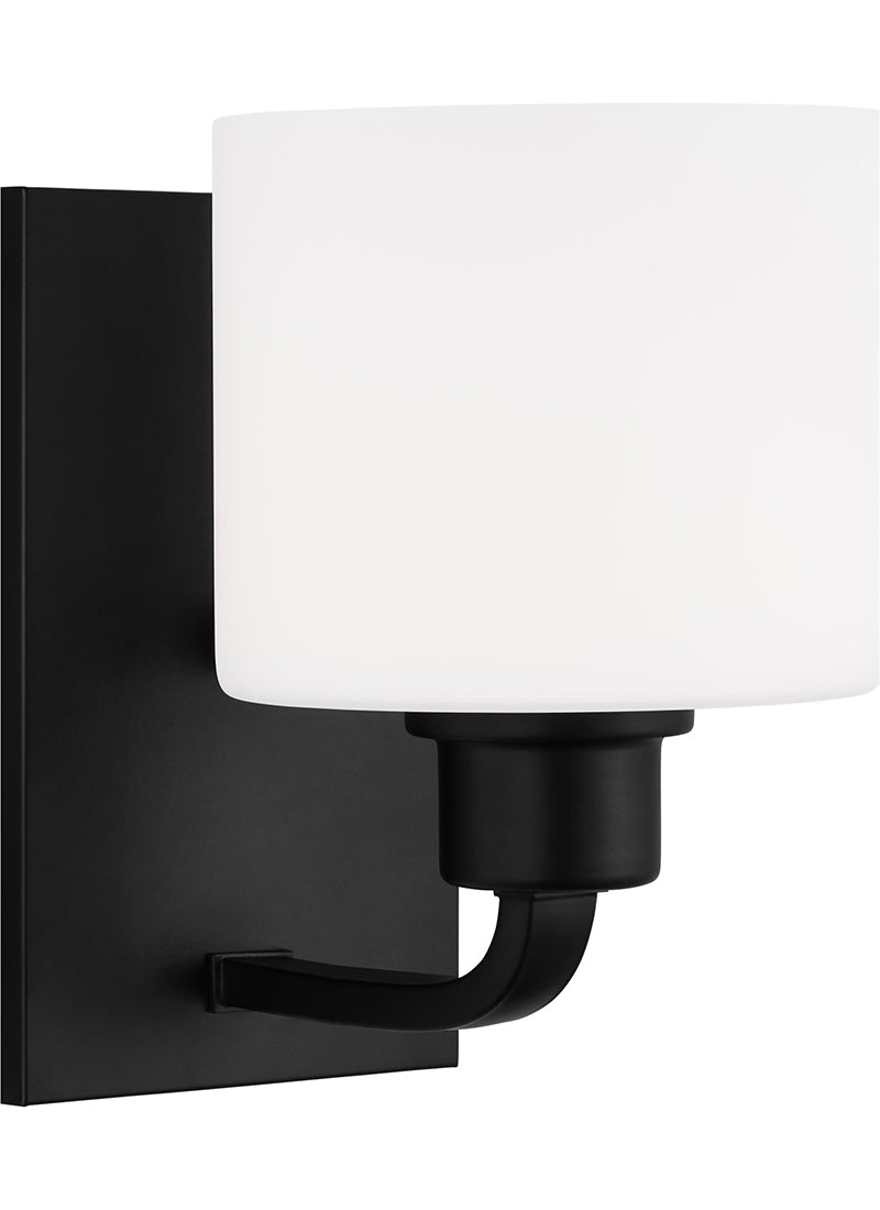 Generation 4128801 Canfield 1-lt 8" Tall Wall / Bath Sconce