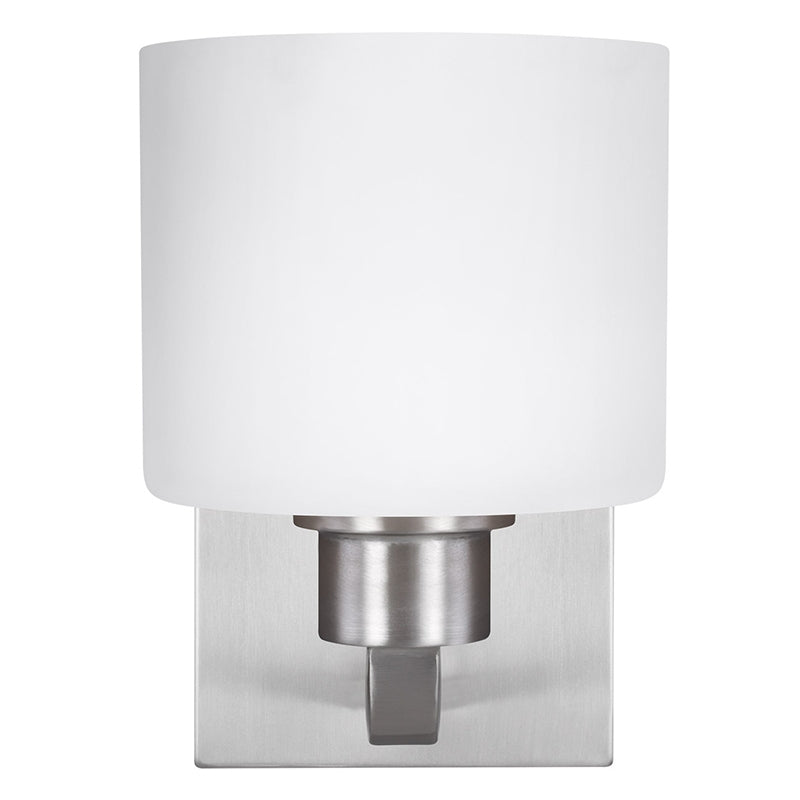 Generation 4128801 Canfield 1-lt 8" Tall Wall / Bath Sconce