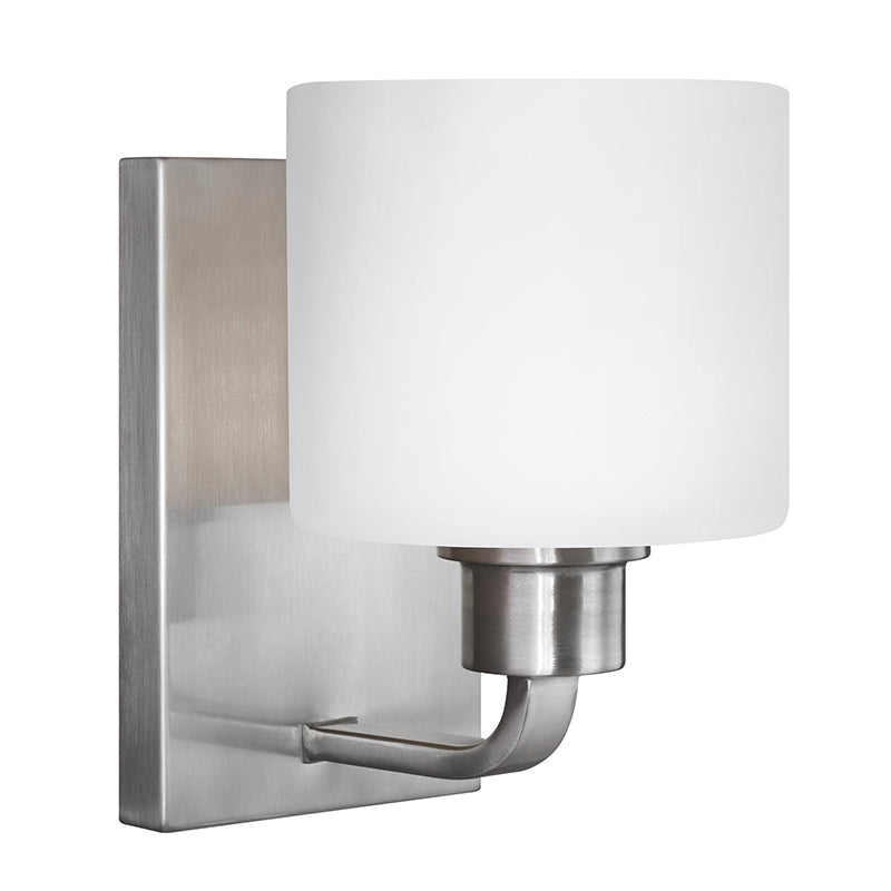 Generation 4128801 Canfield 1-lt 8" Tall Wall / Bath Sconce
