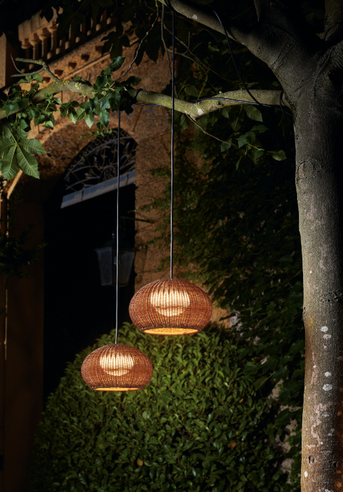 Bover Garota 1-lt 11" Outdoor Plug-In LED Pendant