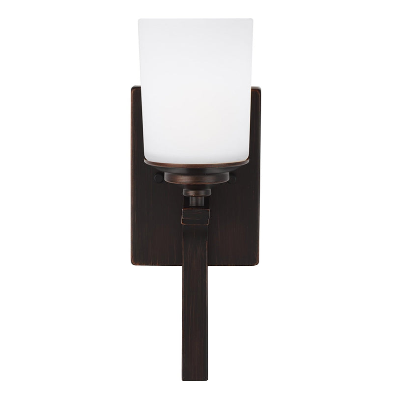 Generation 4130701EN3 Kemal 1-lt 5" LED Wall / Bath Sconce