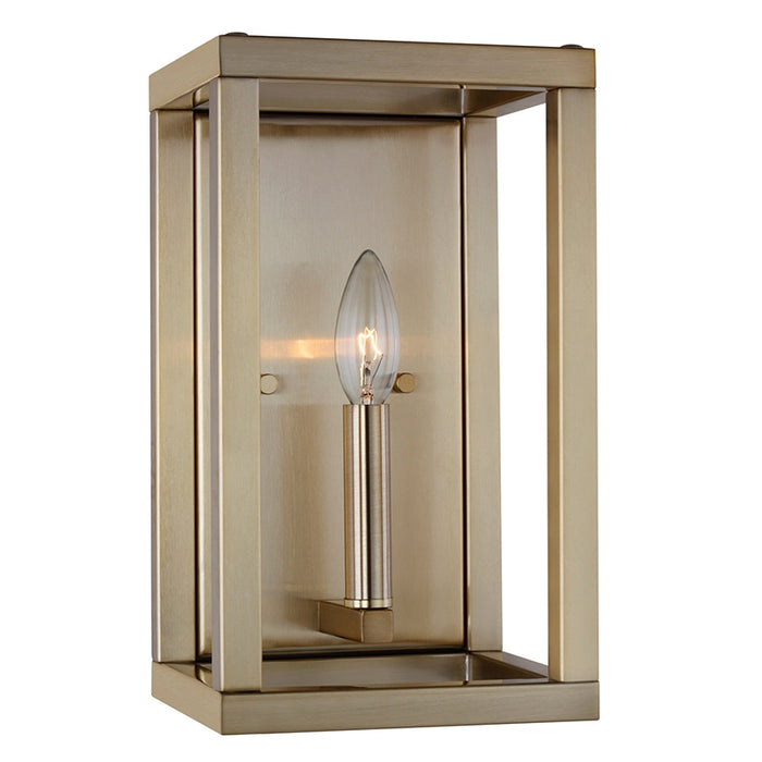 Sea Gull 4134501 Moffet Street 1-lt 12" Tall Wall / Bath Sconce