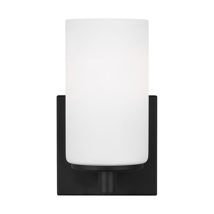 Sea Gull 4139101 Hettinger 1-lt 8" Tall Bath Sconce