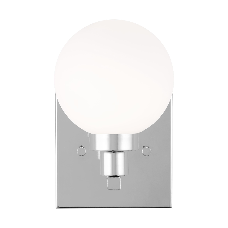 Sea Gull 4161601 Clybourn 1-lt 8" Tall Bath Sconce