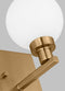 Sea Gull 4161601 Clybourn 1-lt 8" Tall Bath Sconce
