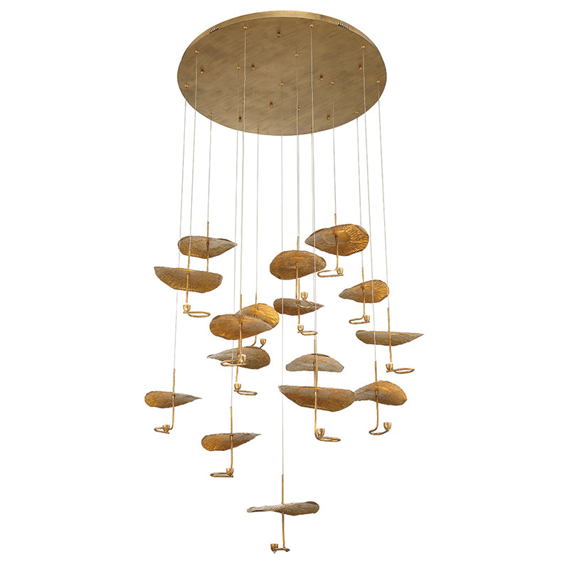 Eurofase 41907 Lagatto 16-lt 52" LED Chandelier