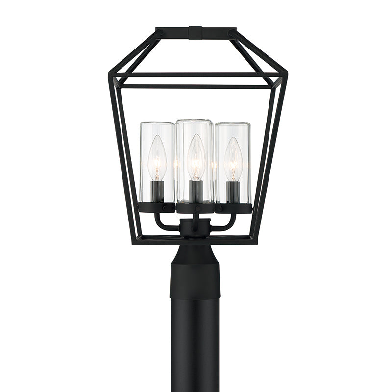 Eurofase 41959 Bastille 4-lt 18" Tall Post Light