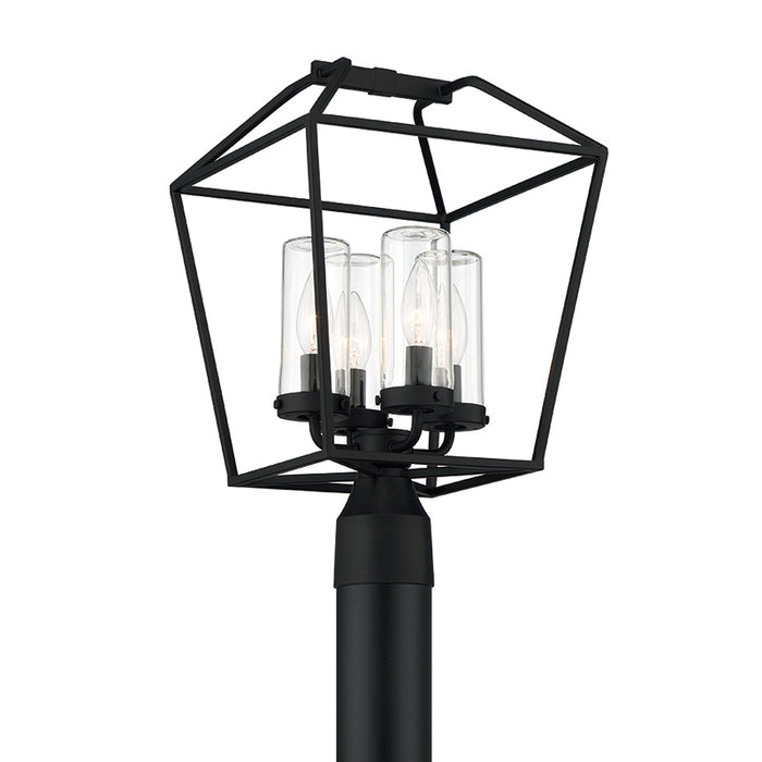 Eurofase 41959 Bastille 4-lt 18" Tall Post Light