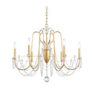 Schonbek AR1006N Esmery 6-lt 28" Chandelier