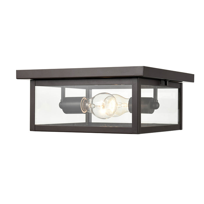 Millennium 4202 Evanton 2-lt 12" Outdoor Flush Mount