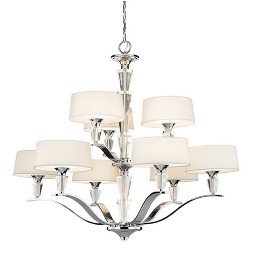 Kichler 42031 Crystal Persuasion 9-lt Chandelier