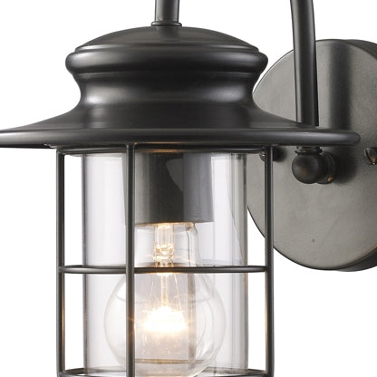 ELK 42284/1 Portside 1-lt 12" Tall Outdoor Wall Sconce