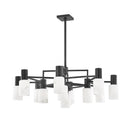 Hudson Valley 4237 Centerport 12-lt 37" LED Chandelier