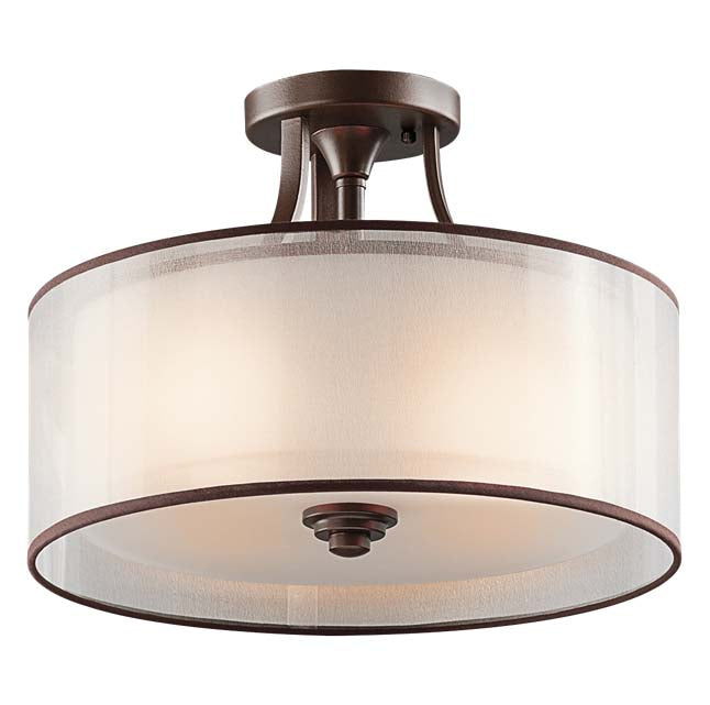 Kichler 42386 Lacey 3-lt Semi Flush Mount