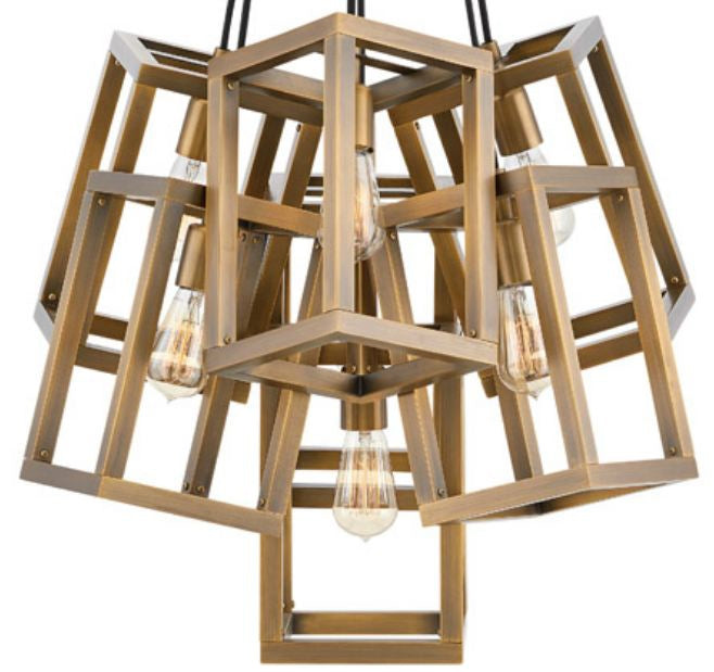 Fredrick Ramond FR42448 Ensemble 7-lt 28" LED Chandelier