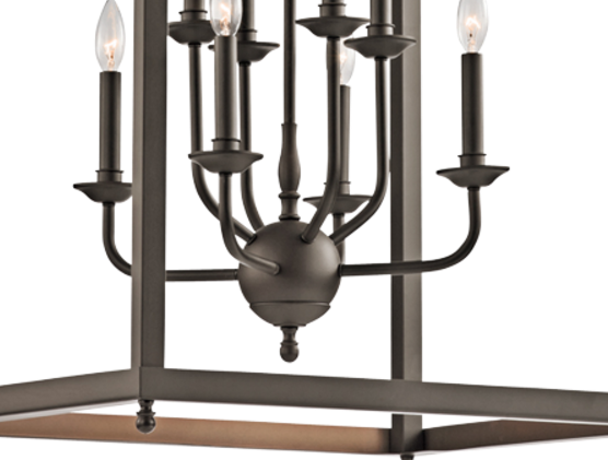 Kichler 42591 Larkin 8-lt Foyer Pendant