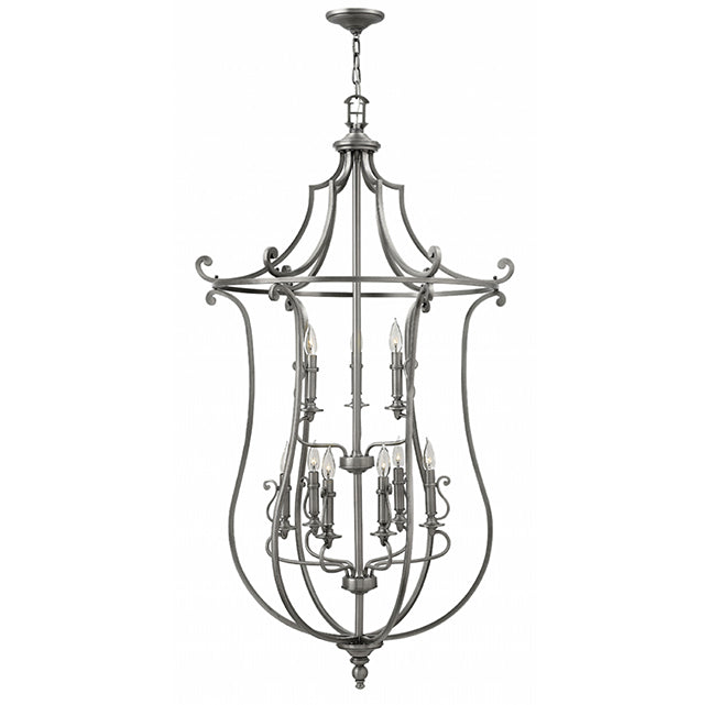 Hinkley 4259 Plymouth 9-lt 30" LED Chandelier