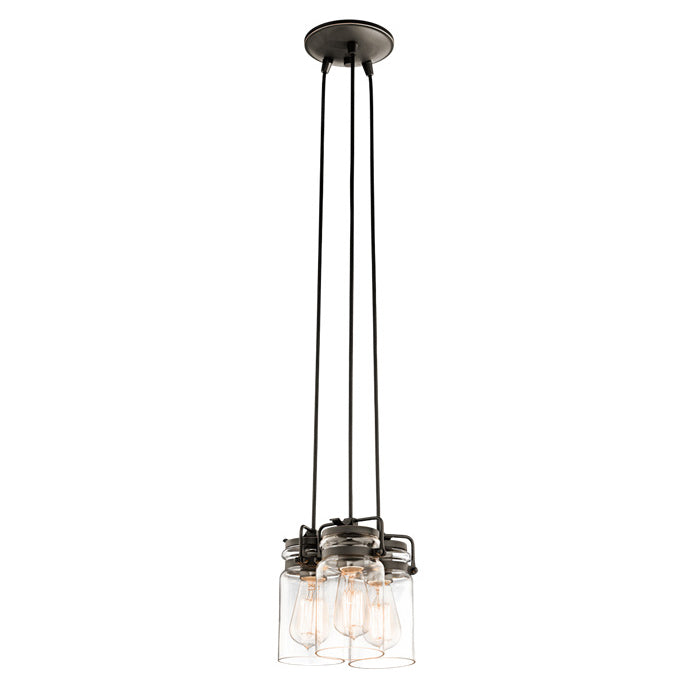 Kichler 42869 Brinley 3-lt Pendant - LBC Lighting