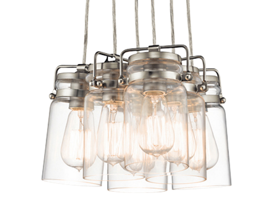 Kichler 42877 Brinley 6-lt Pendant