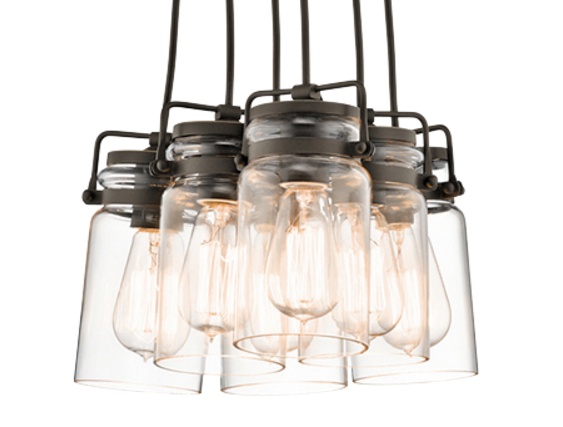 Kichler 42877 Brinley 6-lt Pendant