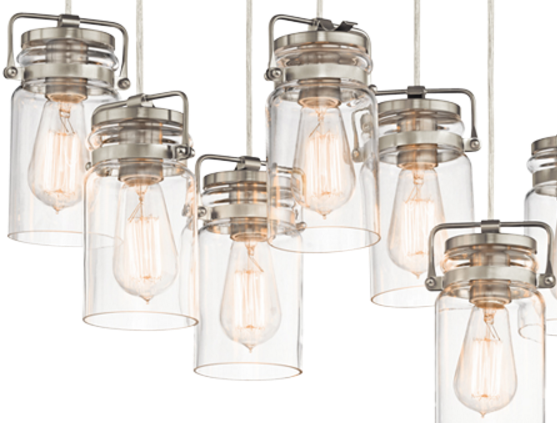 Kichler 42890 Brinley 8-lt Pendant