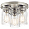 Kichler 42891 Brinley 3-lt Flush Mount