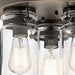 Kichler 42891 Brinley 3-lt 12" Flush Mount