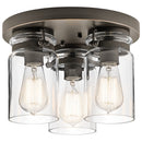 Kichler 42891 Brinley 3-lt Flush Mount