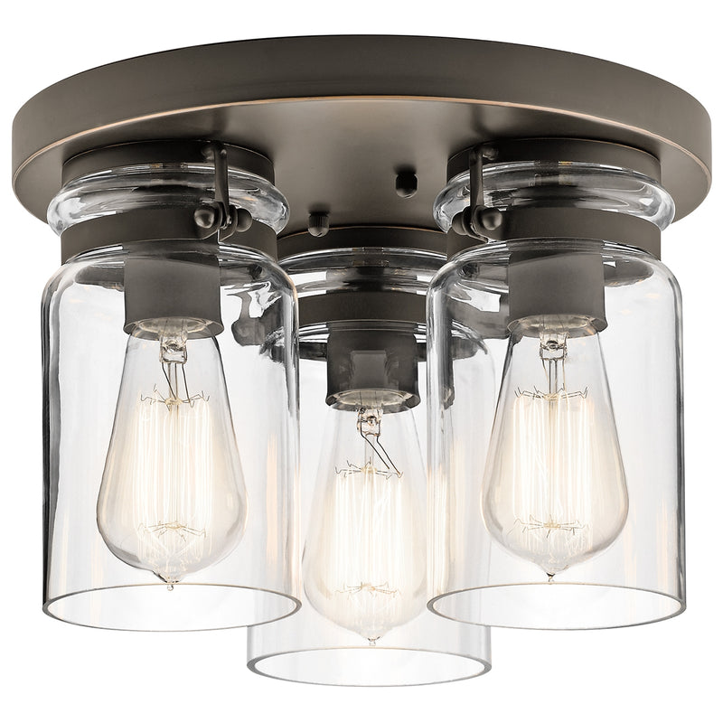 Kichler 42891 Brinley 3-lt Flush Mount
