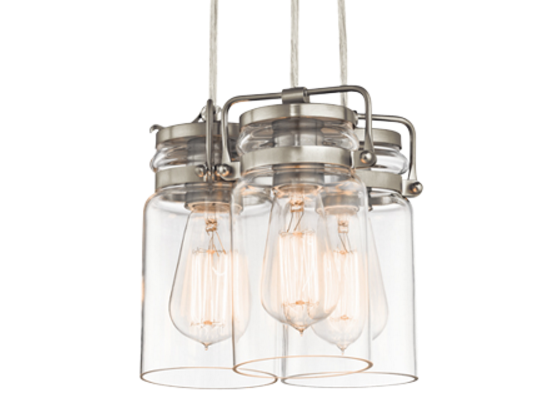 Kichler 42869 Brinley 3-lt Pendant - LBC Lighting