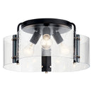 Kichler 42955 Thoreau 3-lt 18" Semi Flush