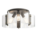 Kichler 42955 Thoreau 3-lt 18" Semi Flush